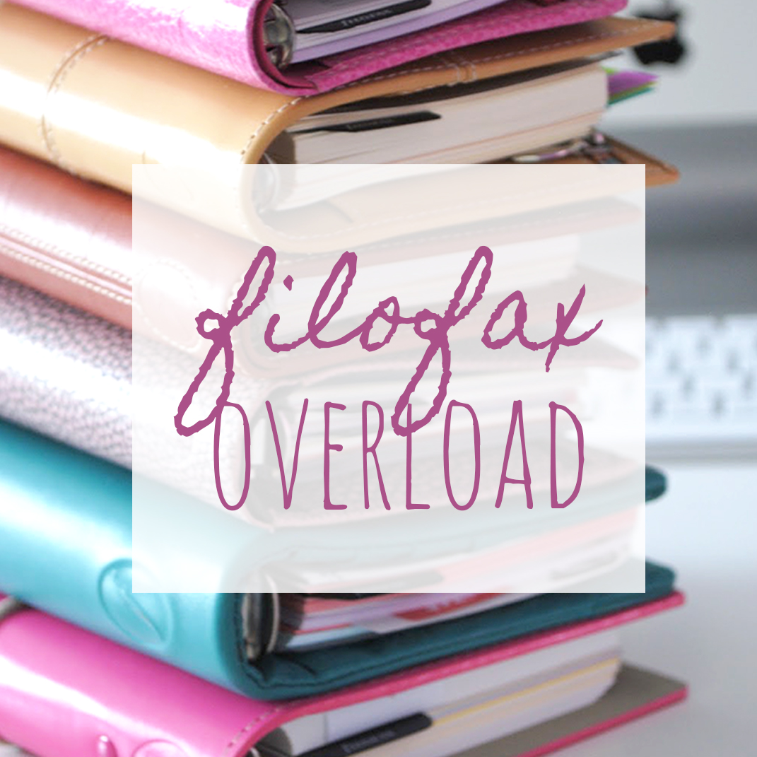 Filofax Overload | https://staging.helloraine.com/filofax-overload/