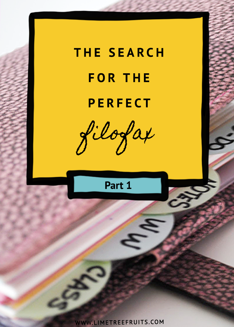 The Search of Perfect Filofax | Part 1 | LimeTreeFruits | Filofax Swap #1 :: https://staging.helloraine.com/filofax-swap/