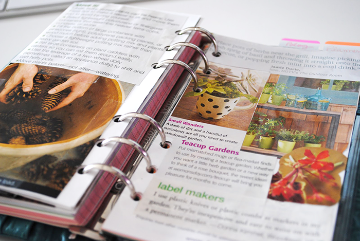 LimeTreeFruits.com | Teal Baroque Filofax Update