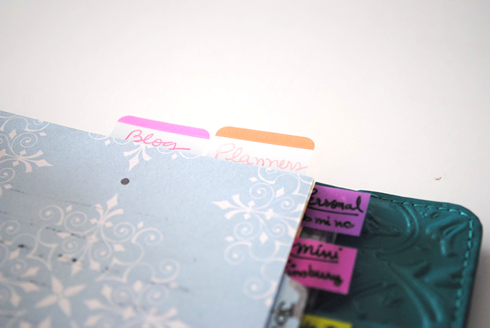 LimeTreeFruits.com | Teal Baroque Filofax Update