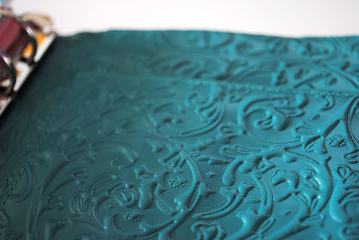 LimeTreeFruits.com | Teal Baroque Filofax Update