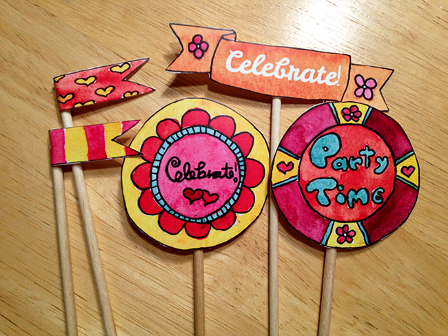 LimeTreeFruits.com // Party Printable