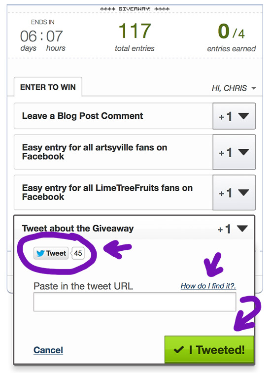 Washi Tape GiveAway // Limetreefruits.com