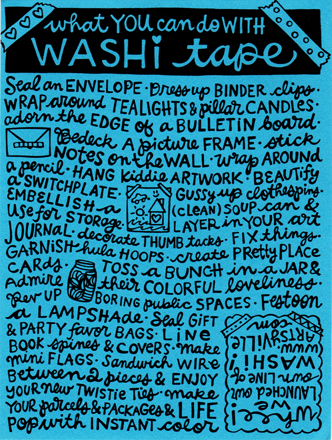 Washi Tape GiveAway // Limetreefruits.com