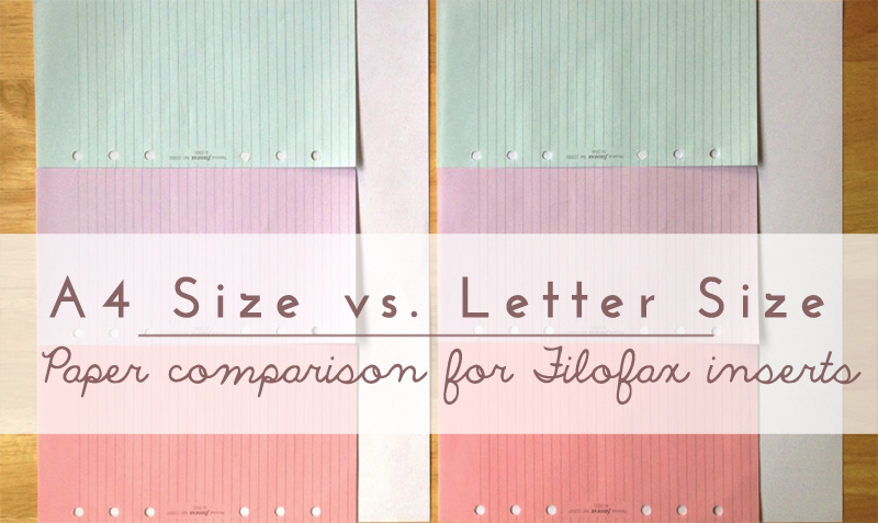 A4 vs Letter cover